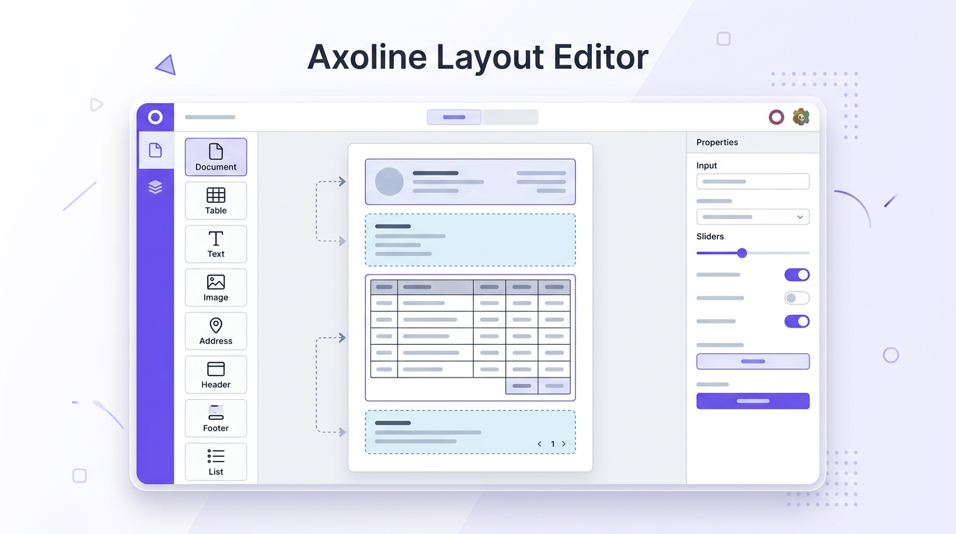 Axoline Layout Editor: Drag-and-Drop für Odoo-PDF-Berichte